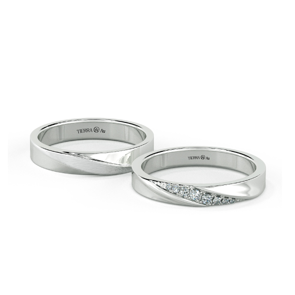 Women's Modern Wedding Ring NCF2011 3